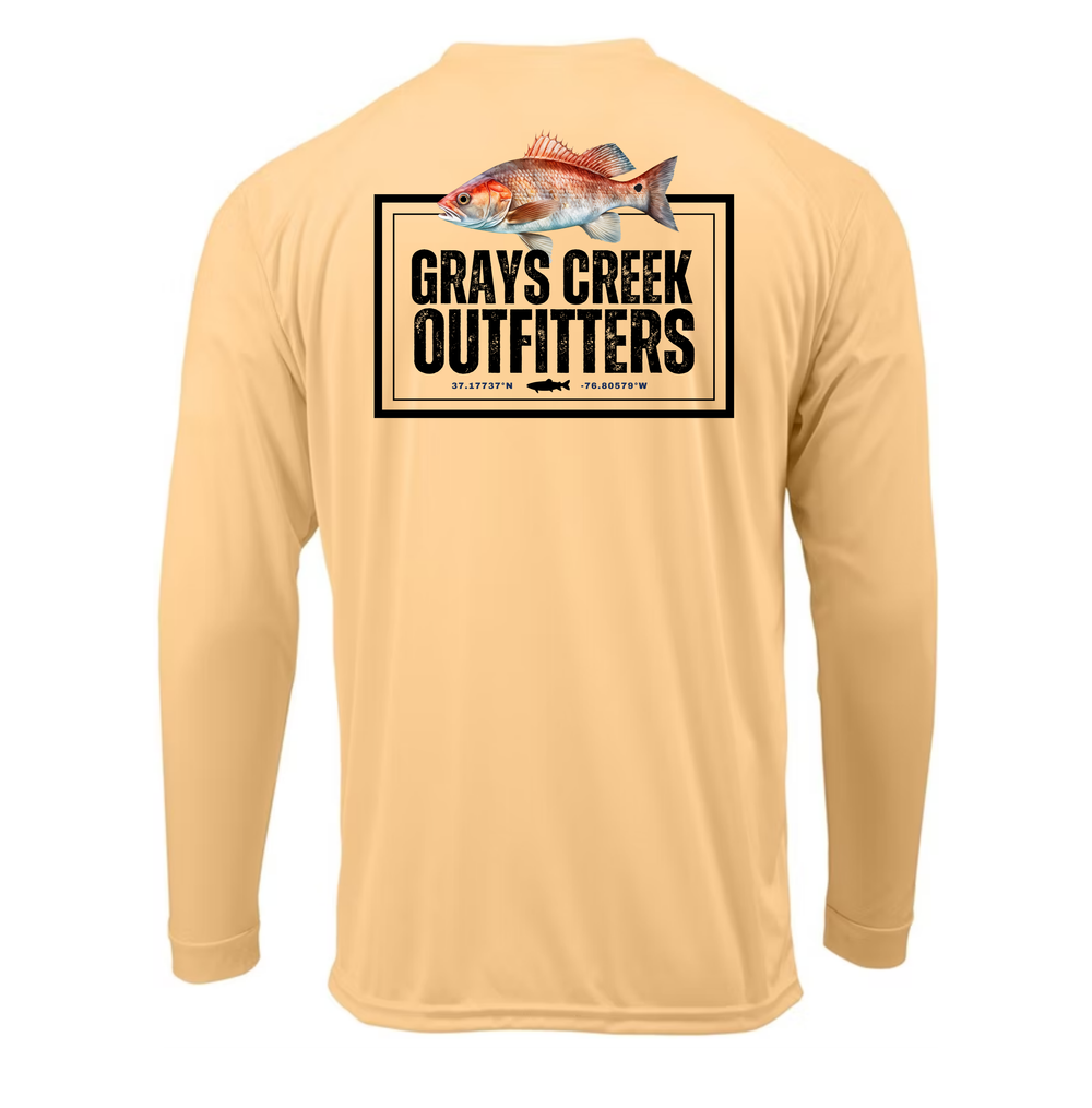 GCO Redfish Performance Tee — Grays Creek Outfitters